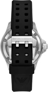 Emporio Armani Men Sea Explorer Textured Straps Analogue Automatic Watch AR60086 ar60086 - Image 4