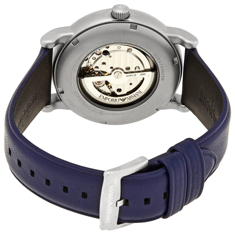 Emporio Armani Chronograph Automatic Blue Dial Men's Watch #AR60011 - The Watches Men & CO #3