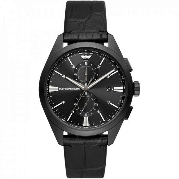 Emporio Armani Chronograph Quartz Black Dial Men's Watch AR11483 - The Watches Men & Co