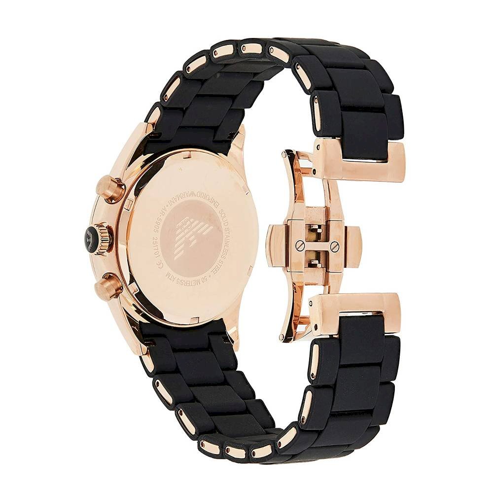 Emporio Armani Chronograph Rose Gold Men's Watch AR5905 - The Watches Men & CO #3