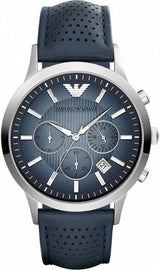 Emporio Armani Classic Chronograph Blue Dial Men’s Watch AR2473 - Watch