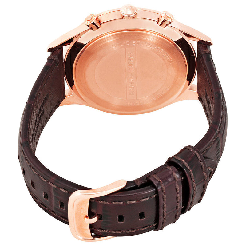 Emporio Armani Classic Chronograph Burgundy Dial Men's Watch AR1890 - The Watches Men & CO #3