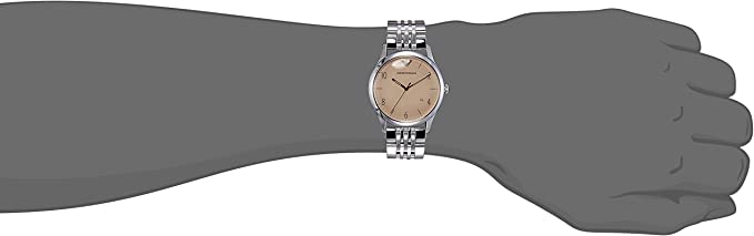 Emporio Armani Classic watch worn on wrist