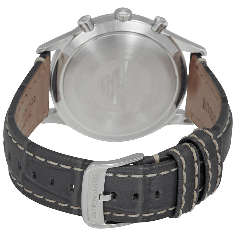 Emporio Armani Classic Silver Dial Men's Chronograph Watch AR1861 - The Watches Men & CO #3