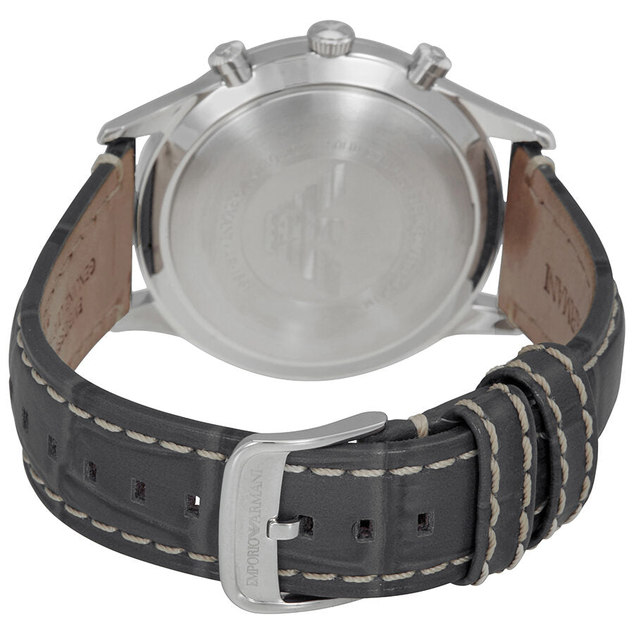 Emporio Armani Classic Silver Dial Men's Chronograph Watch AR1861 - The Watches Men & CO #3