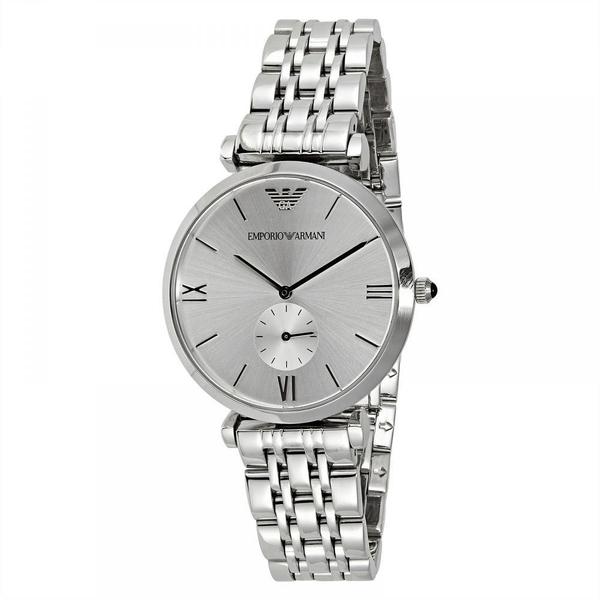 Emporio Armani Classic Silver Dial Men’s Watch AR1819 - Watch