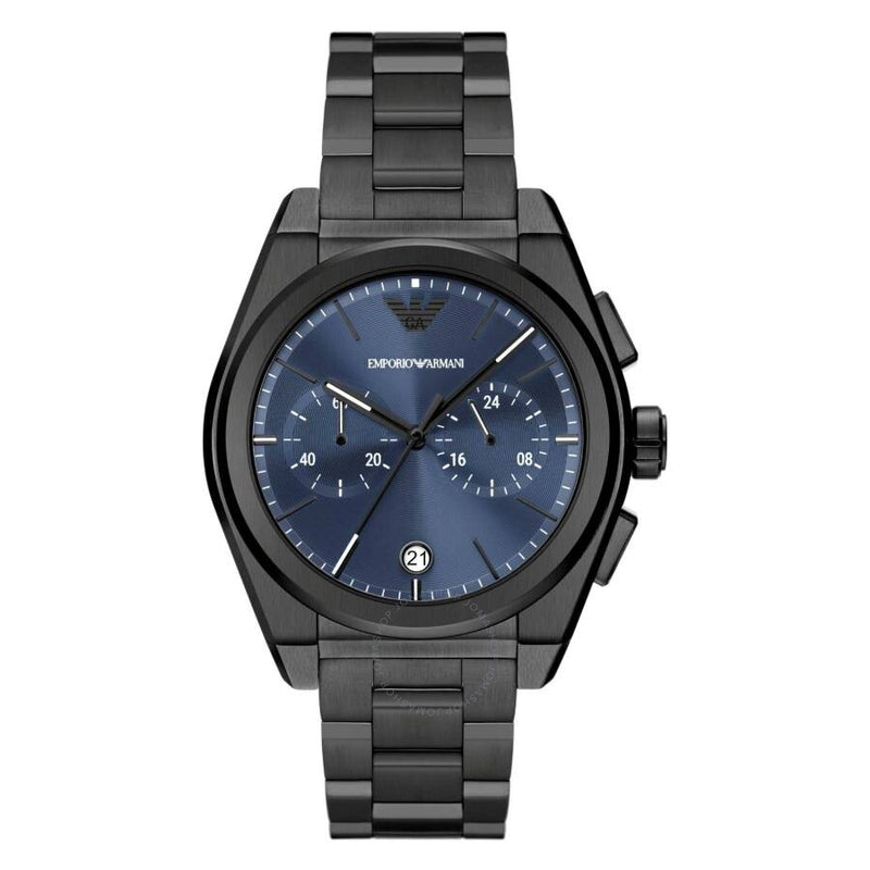 Emporio Armani Federico Quartz Blue Dial Men's Watch AR11561 - The Watches Men & Co