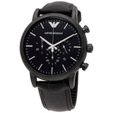 Emporio Armani Luigi Chronograph Black Dial Men's Watch AR1970 - The Watches Men & Co