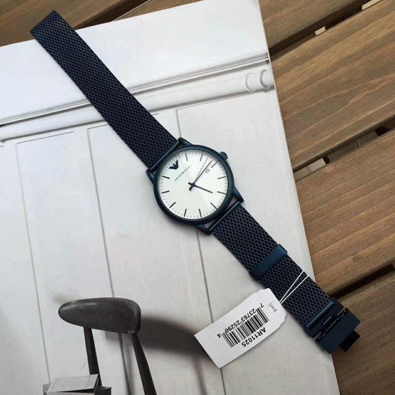 Emporio Armani Luigi White Dial Men’s Watch AR11025 - Watch