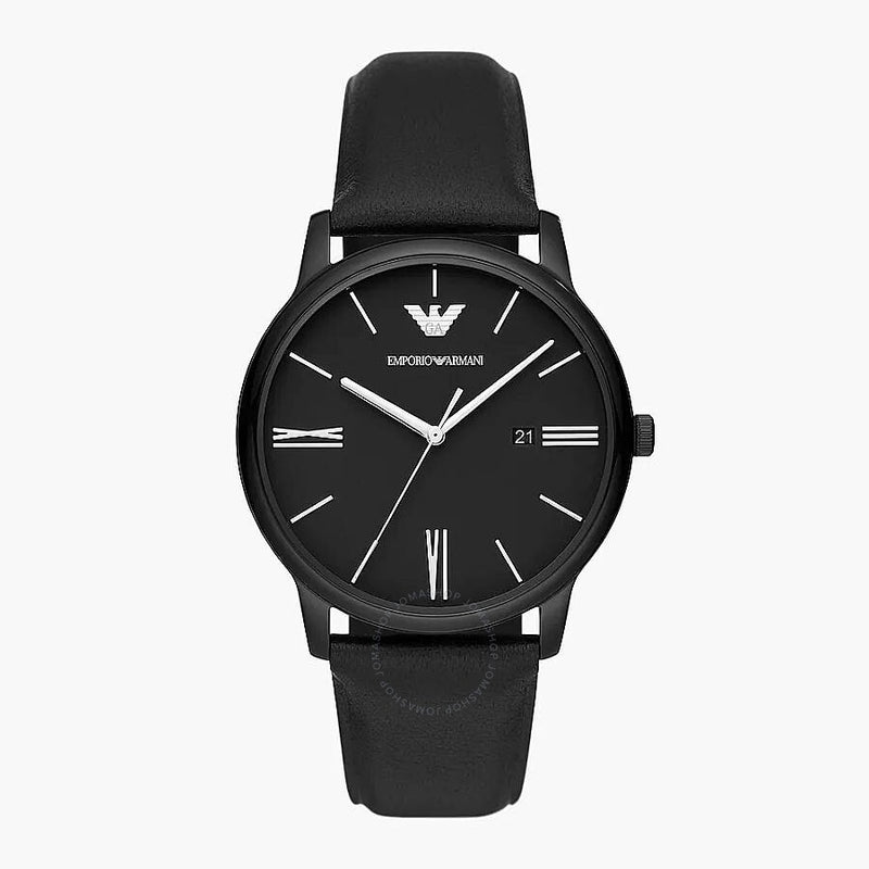 Emporio Armani Quartz Black Dial Men's Watch AR11573 - The Watches Men & Co