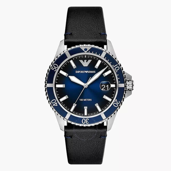 Emporio Armani Quartz Blue Dial Men's Watch AR11516 - The Watches Men & Co