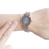 Emporio Armani Quartz Grey Dial Two-tone Ladies Watch AR1725 - Watch