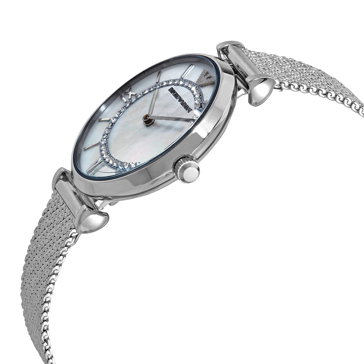 Emporio Armani Quartz Mother of Pearl Dial Ladies Watch #AR11319 - The Watches Men & Co #2