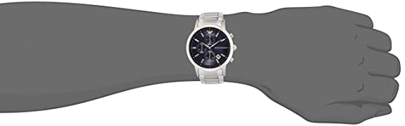Emporio Armani Renato Chronograph Quartz Blue Dial Men’s Watch AR11164 - Watch