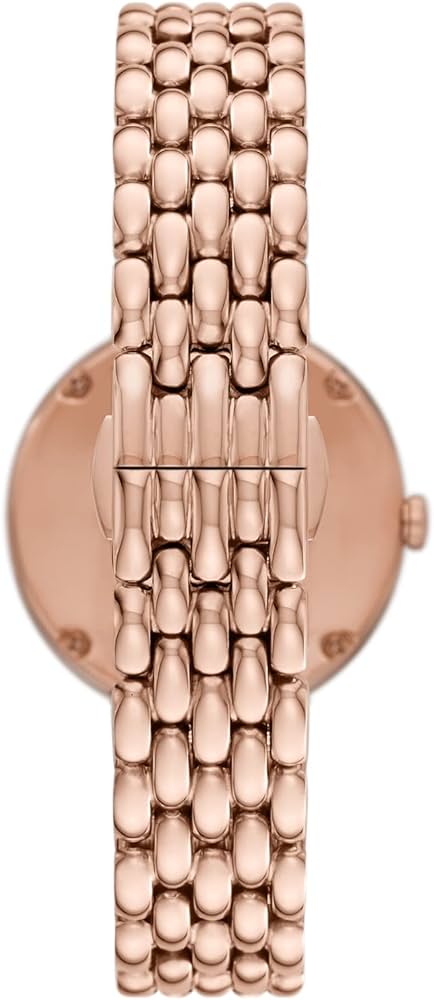 Emporio Armani Rosa Quartz Crystal White Mother of Pearl Dial Ladies Watch AR11462 - Watch