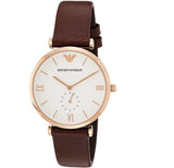 Emporio Armani Rose Gold Ladies Watch - AR9042 - Women’s Watches
