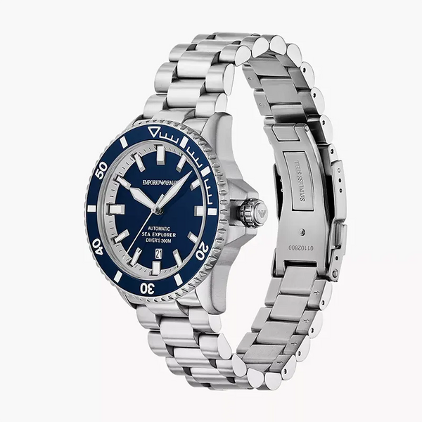 Emporio Armani Sea Explorer Automatic Stainless Steel Watch AR60087 ar60087 - Image 2
