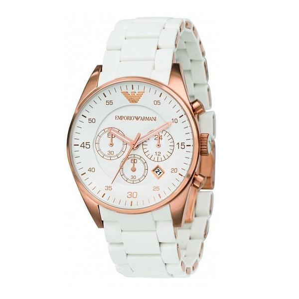 Emporio Armani Sport Collection Chronograph White Men’s Watch AR5919 - Watch