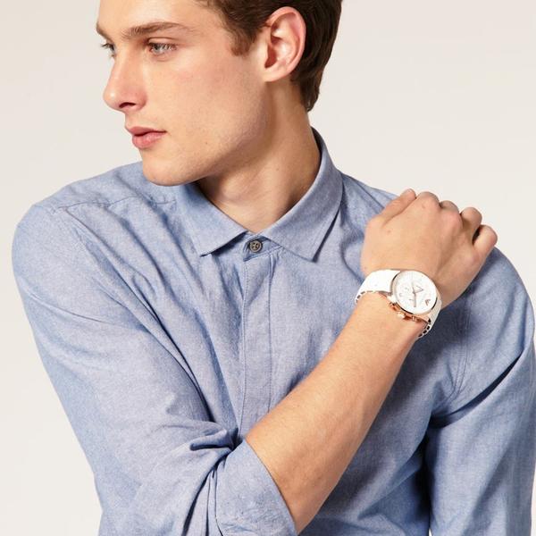 Emporio Armani Sport Collection Chronograph White Men’s Watch AR5919 - Watch