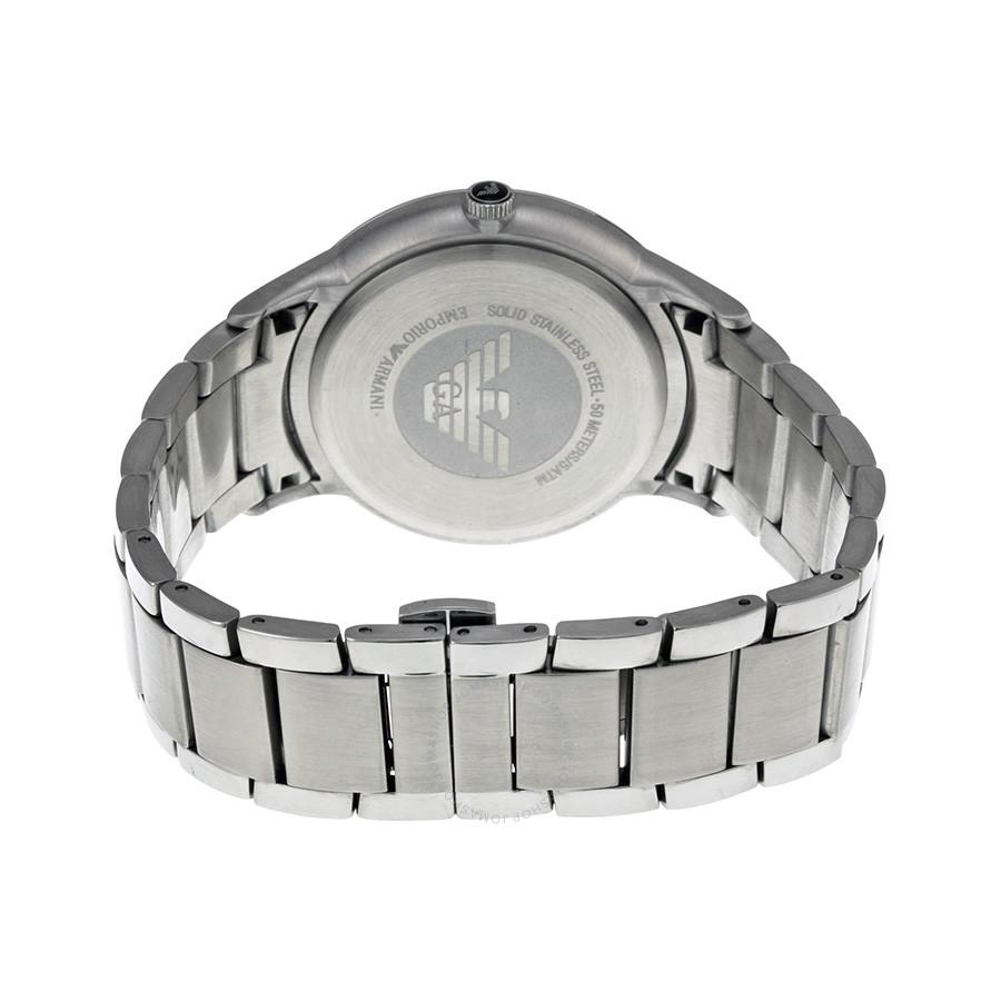 Emporio Armani Sportivo Black Dial Stainless Steel Men’s Watch AR2457 - Watch