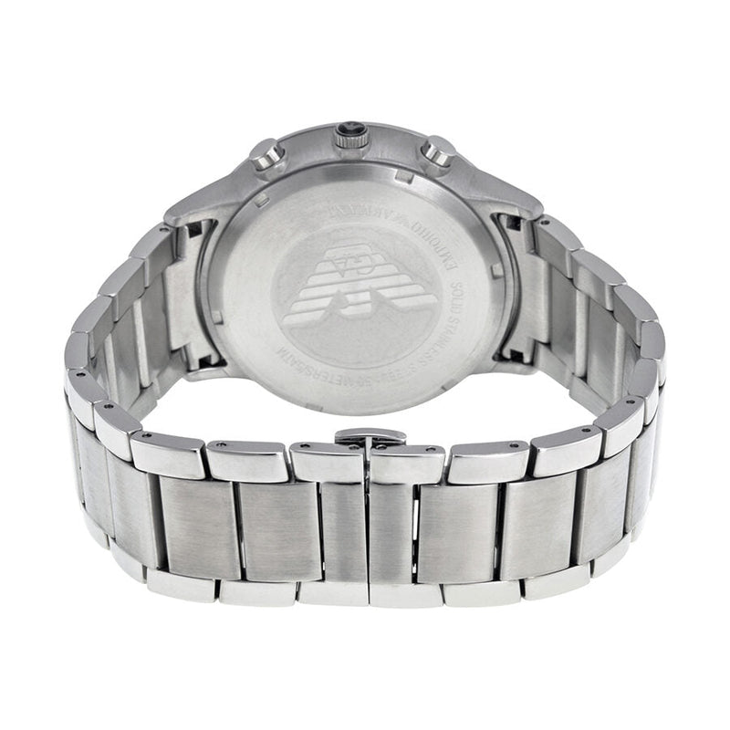 Emporio Armani Sportivo Chronograph Black Dial Steel Men's Watch AR2460 - The Watches Men & CO #3