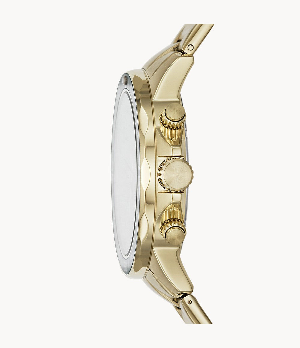 Fossil Bannon Multifunction Gold-Tone Green Dial Men’s Watch BQ2493 - Watch