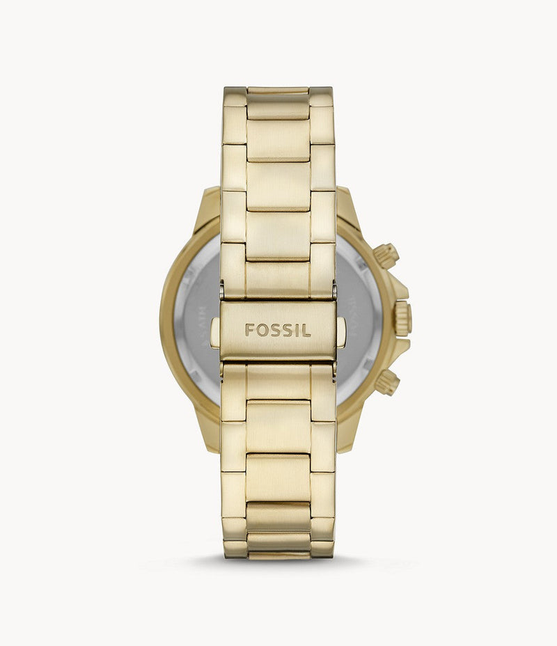 Fossil Bannon Multifunction Gold-Tone Green Dial Men’s Watch BQ2493 - Watch