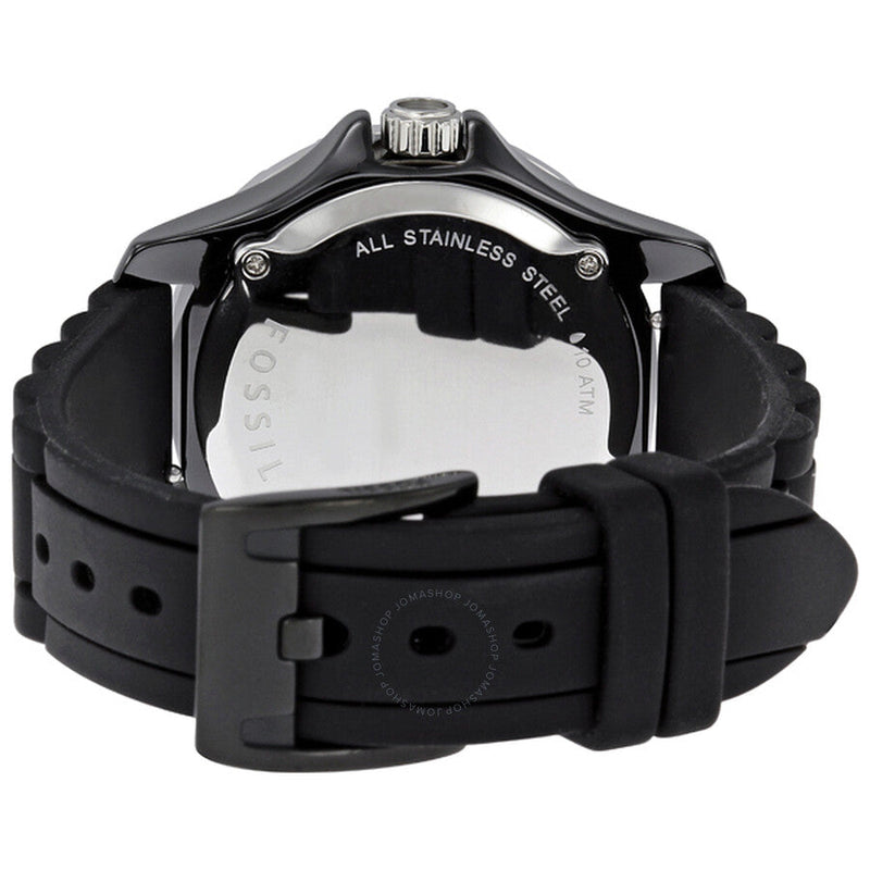 Fossil Black Dial Unisex Watch CE1036 - The Watches Men & Co #3