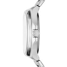 Fossil BQ2751 watch side profile showing case thickness and bracelet