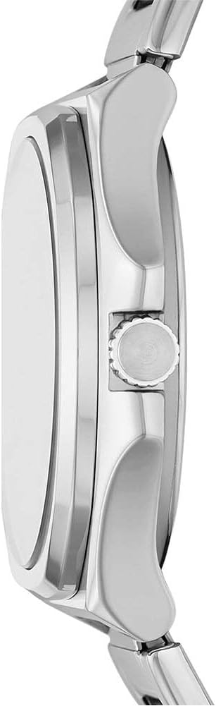 Fossil BQ2807 watch side profile showing case thickness and pushers