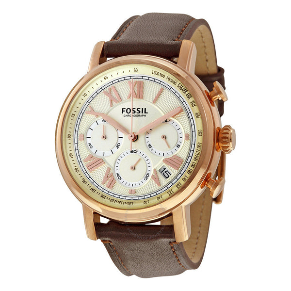 Fossil Buchanan Chronograph Champagne Dial Men's Watch FS5103