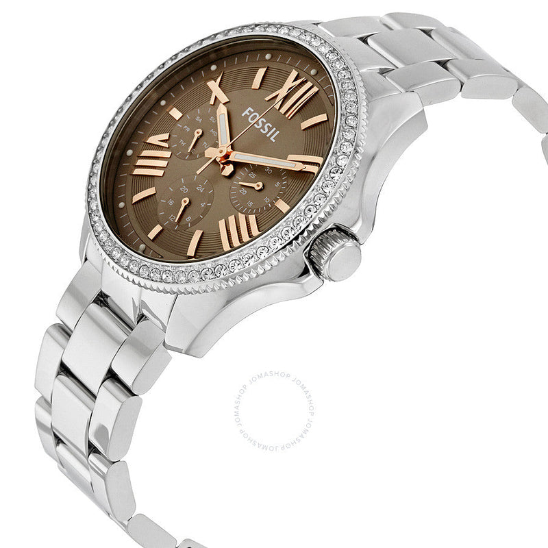 Fossil Cecile Multifunction Taupe Dial Ladies Watch AM4628