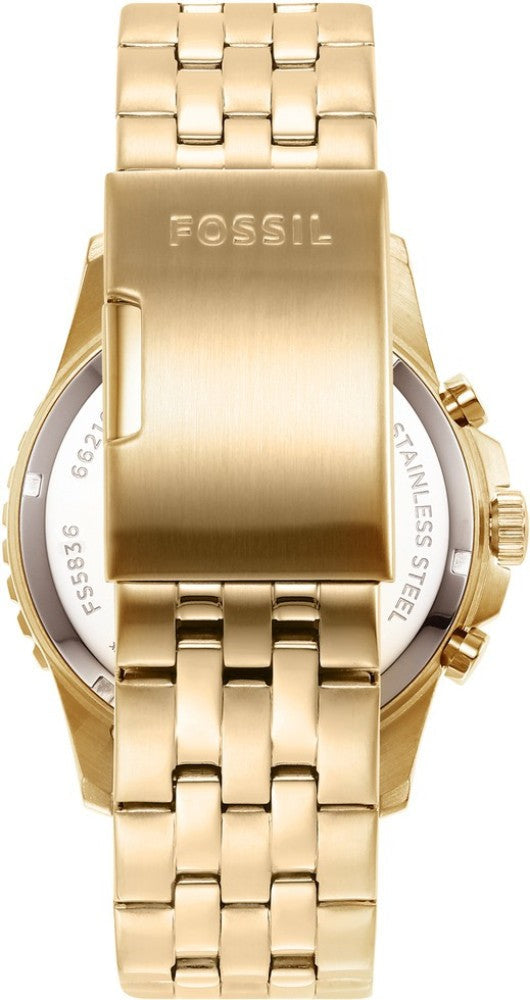 Fossil FB-01 Chronograph Quartz Black Dial Men’s Watch FS5836 - Watch