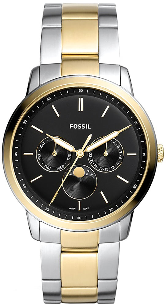 Neutra Moonphase Multifunction Two-Tone Stainless Steel Watch - FS5906 - Fossil FS5906 - Image 1