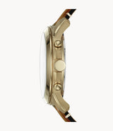 Fossil Grant Blue Dial Men’s Chronograph Leather Watch FS5268 - Watch