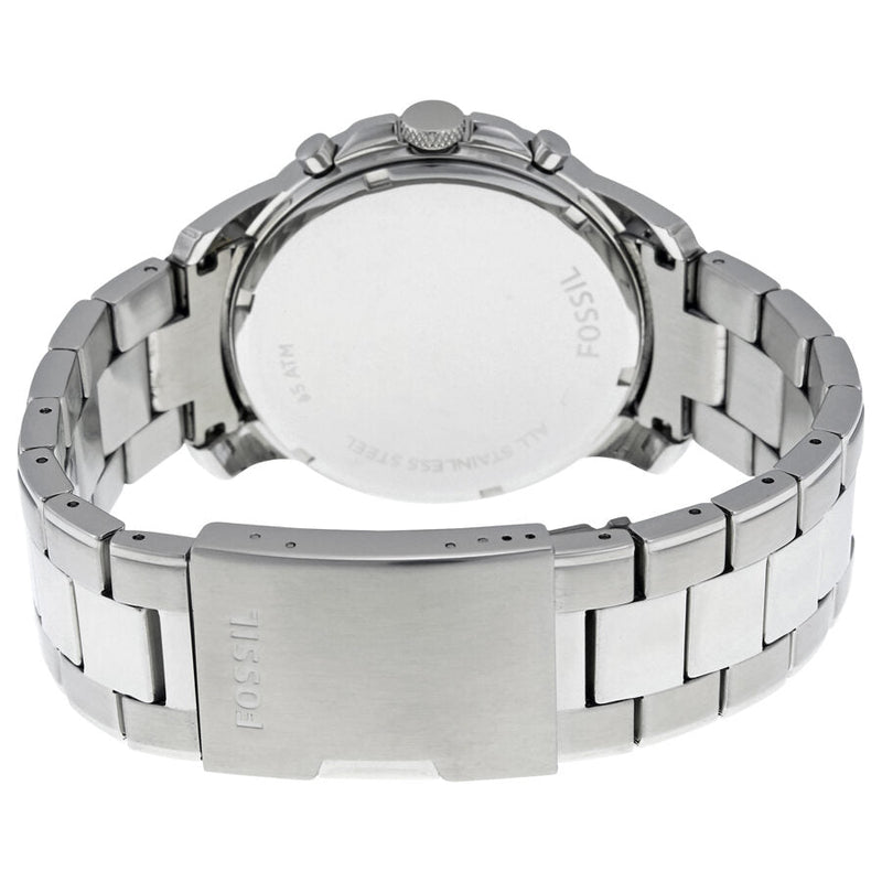 Fossil Grant Chronograph Black Dial Stainless Steel Men's Watch FS4736 - The Watches Men & CO #3