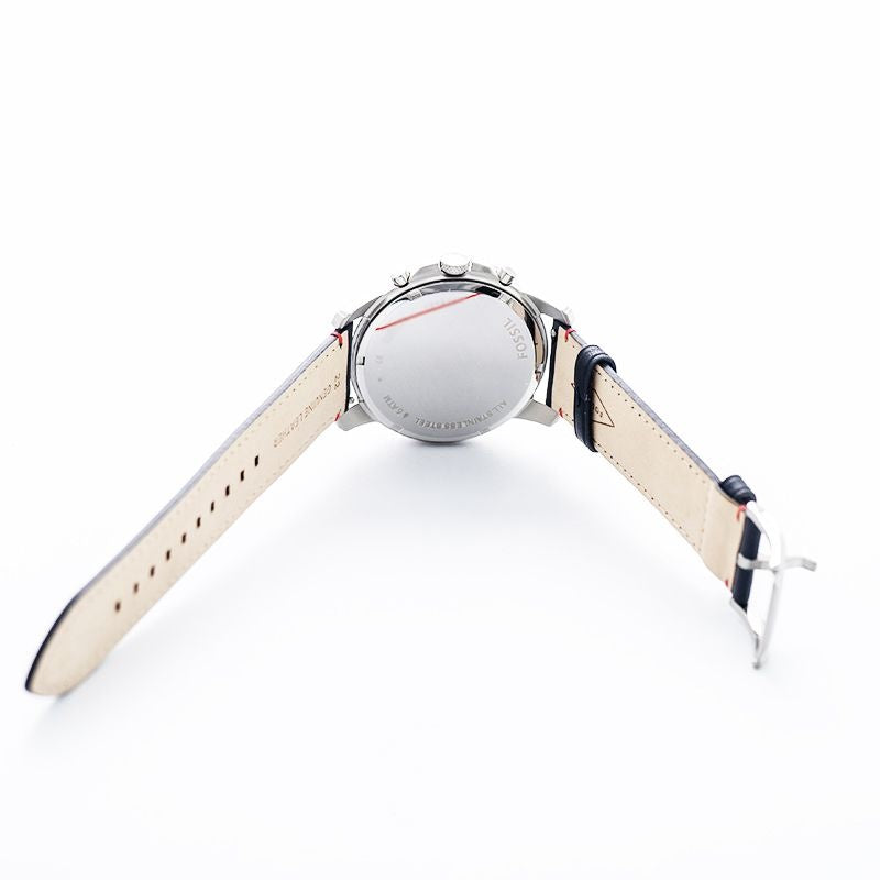 Fossil Men’s Chronograph Quartz Leather Strap Men's Watch FS5373 - The Watches Men & CO #3