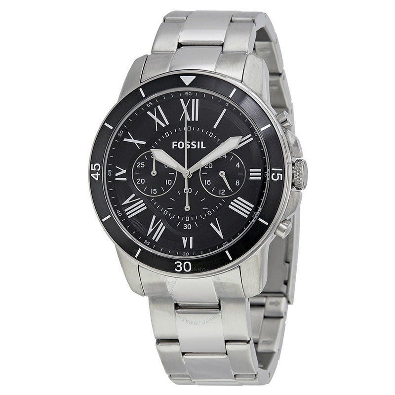 Fossil Grant Sport Chronograph Black Dial Men's Watch FS5236