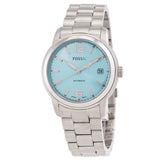 Fossil Heritage Automatic Blue Dial Ladies Watch ME3245 - The Watches Men & Co