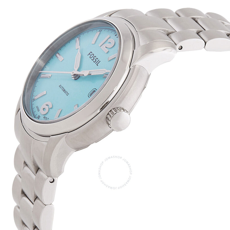 Fossil Heritage Automatic Blue Dial Ladies Watch ME3245 - The Watches Men & Co #2