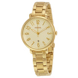 Fossil Jacqueline Gold Tone Dial Ladies Steel Watch ES3971