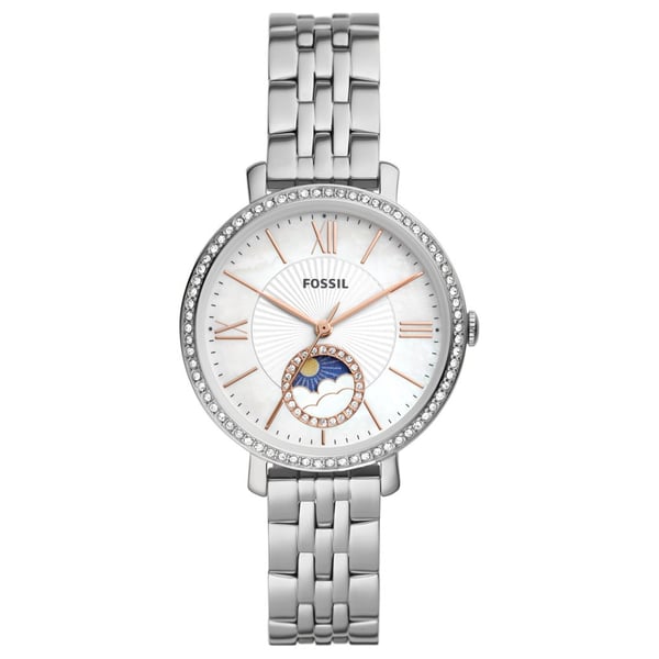 Fossil Jacqueline Sun Moon Silver Women’s Watch ES5164 - Watch
