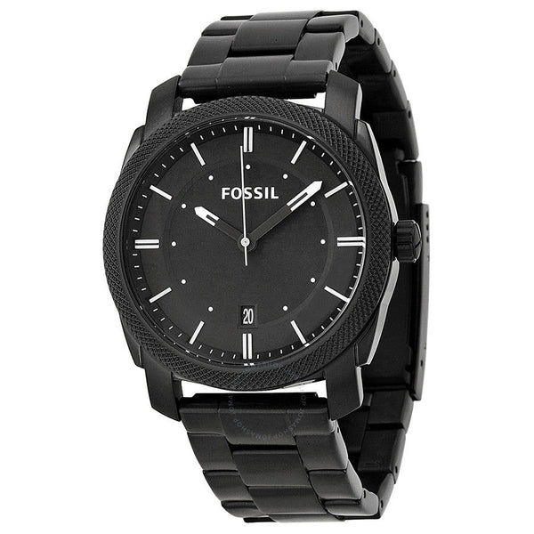 Fossil Machine Black Ion-plated Men's Watch FS4775