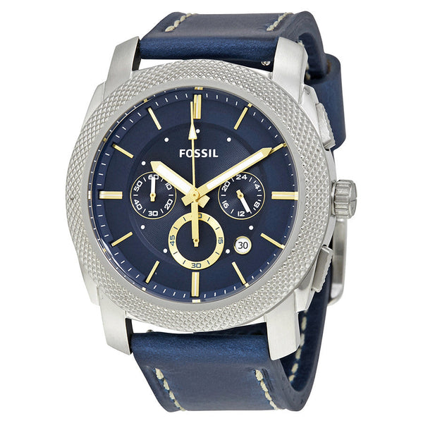 Fossil Machine Chronograph Blue Dial Men's Watch FS5262