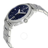 Fossil Machine Blue Dial Silver Men's Watch FS5340