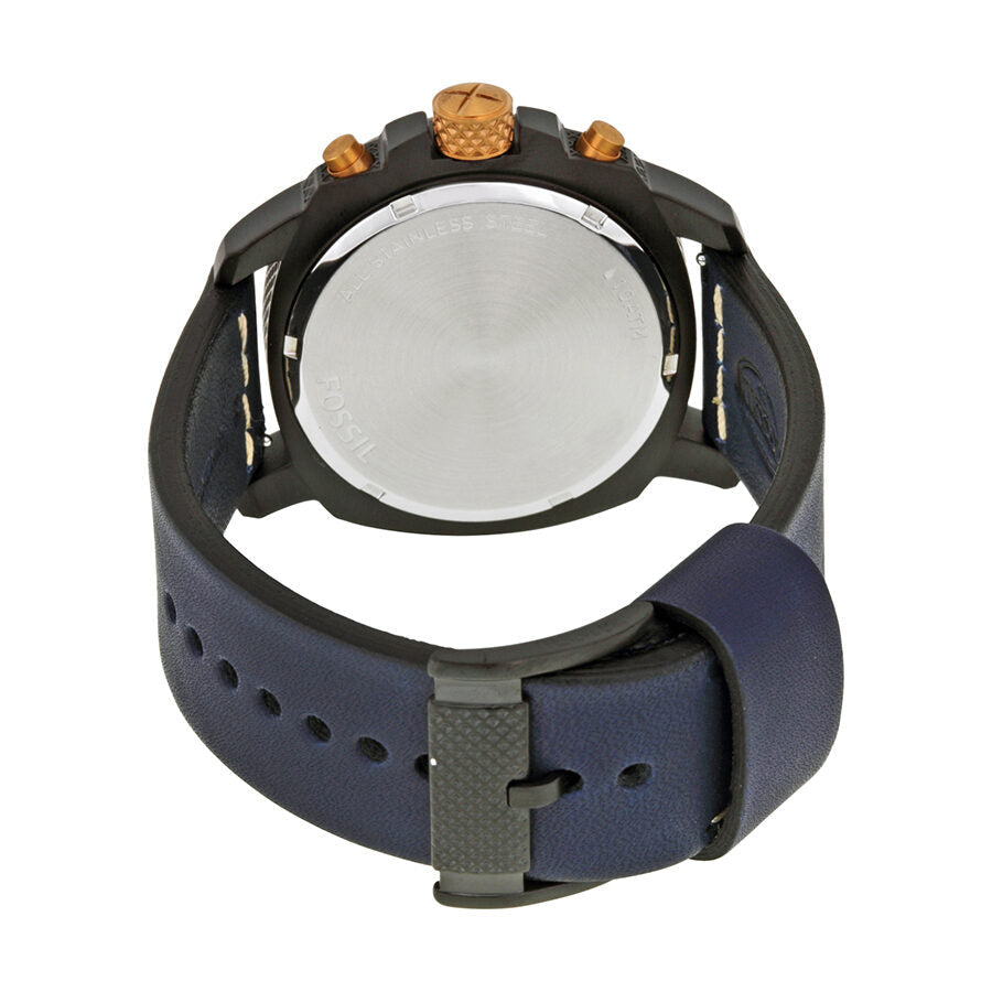 Caseback of Fossil Modern Machine FS5066 showing transparent display back