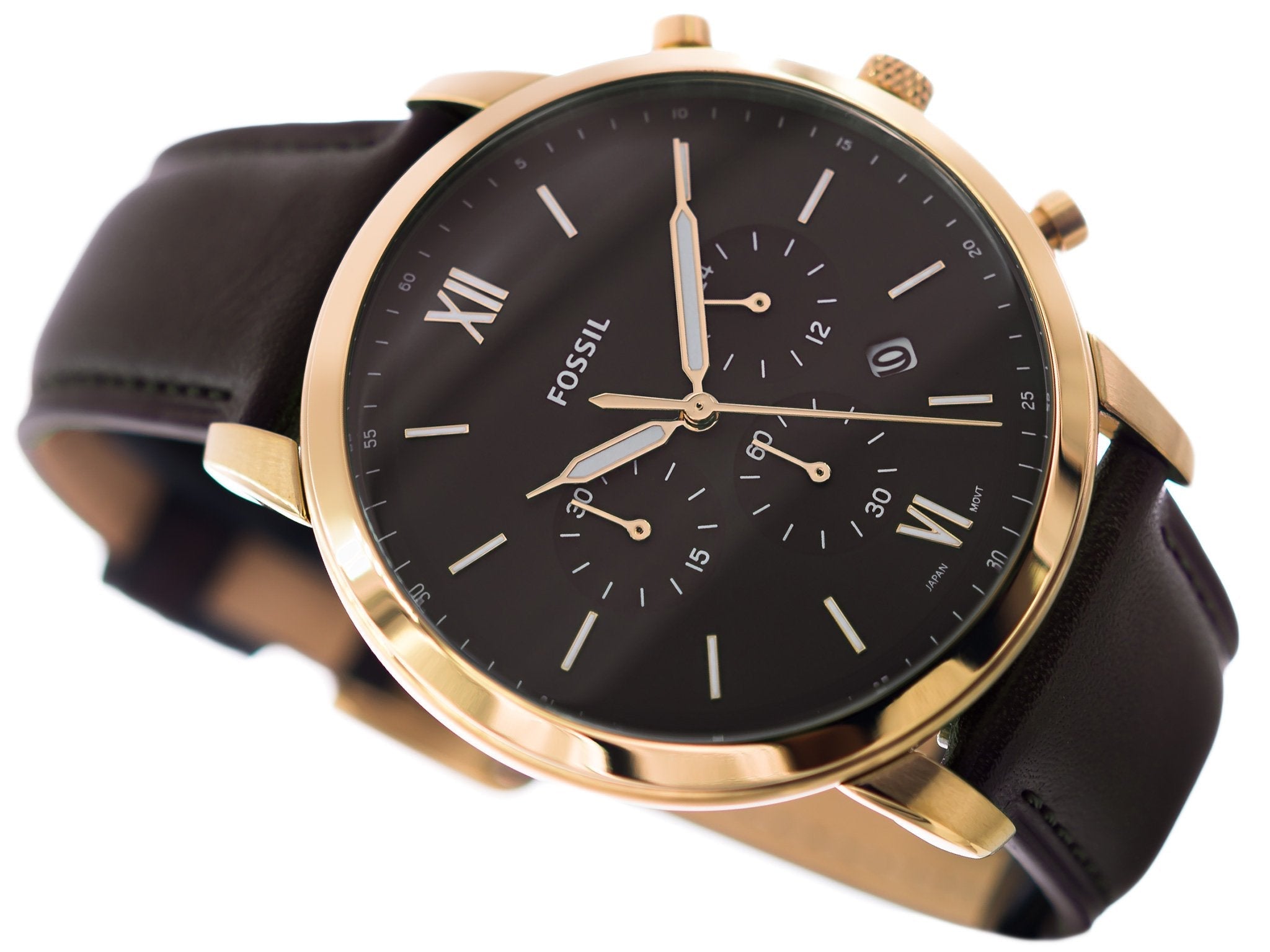 Fossil Neutra Chronograph Quartz Black Dial Men’s Watch FS5763 - Watch