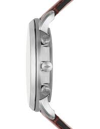 Fossil Neutra watch side profile showing case thickness and pushers