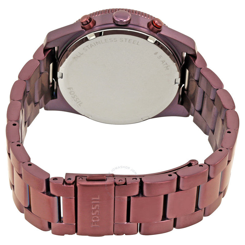 Fossil Perfect Boyfriend Wine Red Watch ES4110