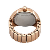 Fossil Rose Gold-Tone Quartz Ladies Watch Ring ES5247 - The Watches Men & Co #4